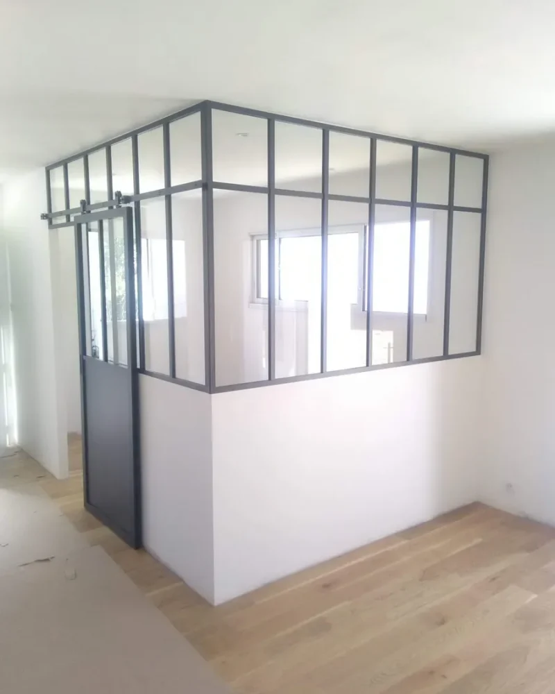 Réalisation de menuiserie intérieure par Cyril Leclair, menuisier agenceur à Treize-Septiers